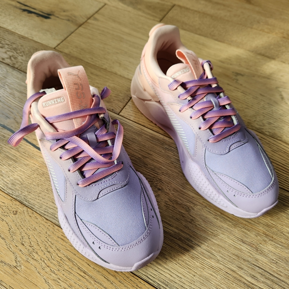 NEW Puma RS-X Faded Lace Up Sneakers. 8.5